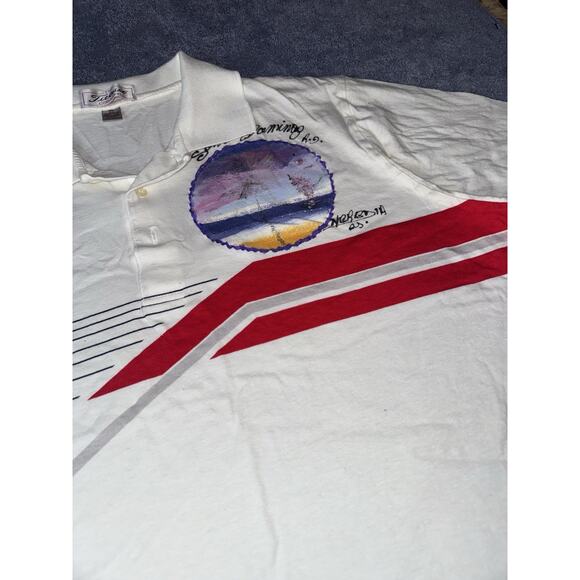 Vintage The Titleist Collection Polo Shirt Mens XL Single Stitch Embroidered - Picture 2 of 8